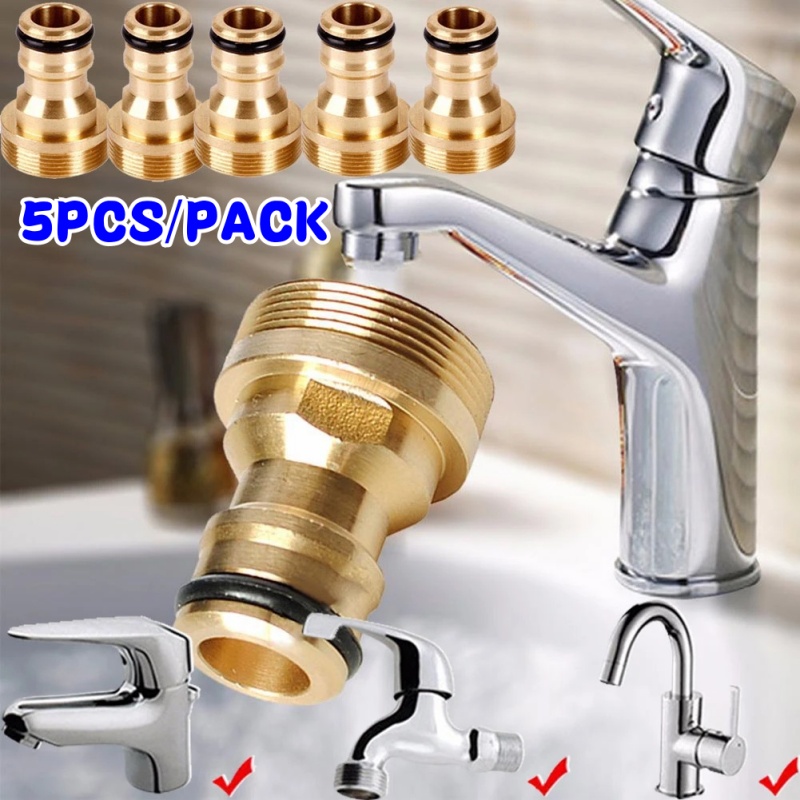 Kitchen Appliances For Sale - 1/ 5PCS Universal Brass Tap Kitchen
