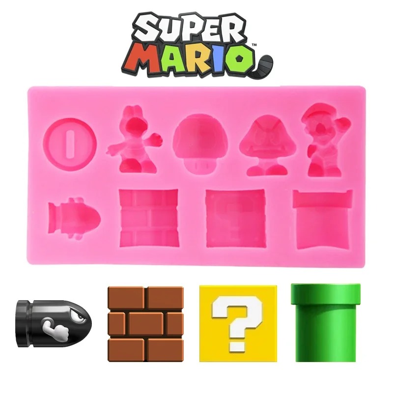 Kitchen Appliances Baking - 3D Super Mario Bros Cake Mold
