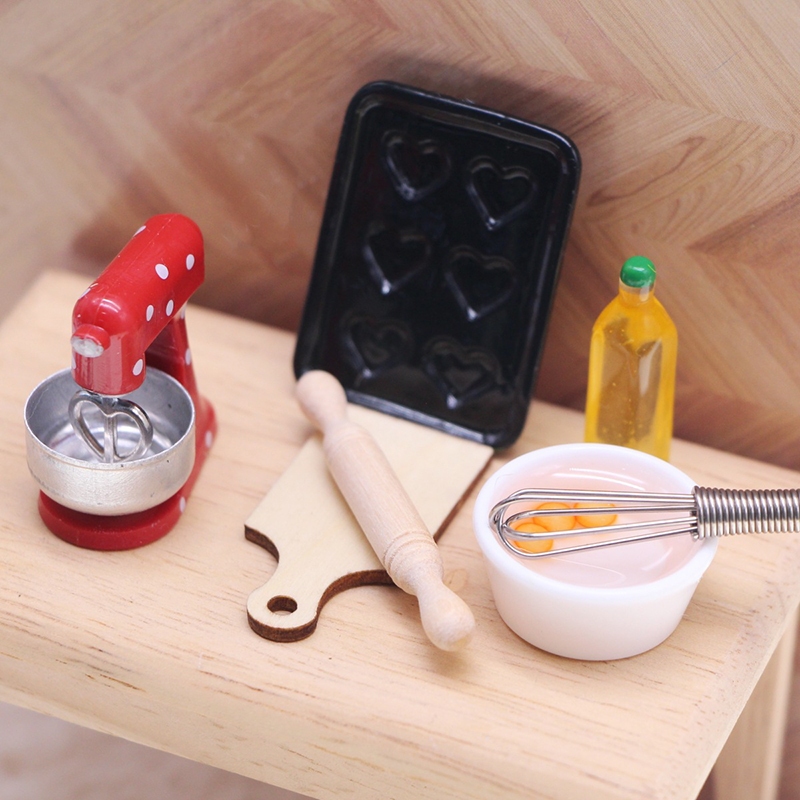 (.) 1:12 DIY Doll House Miniat - Kitchen Appliances For Sale ulasan dan harga