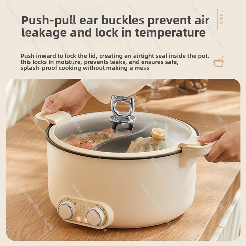 6L 8L Double Pot Electric Hot  - Kitchen Appliances Large ulasan dan harga