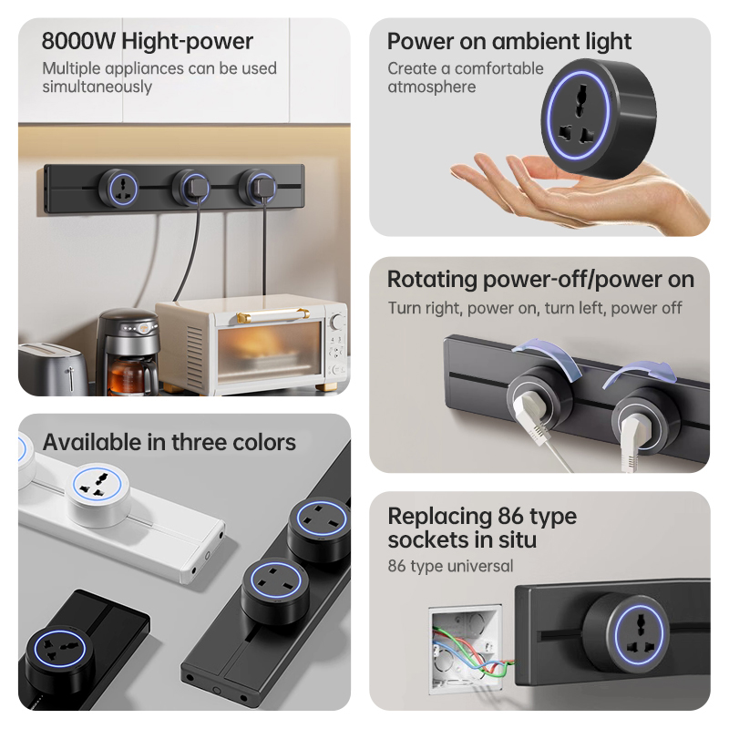 Rail Socket US UN/USB Type-C W - Kitchen Appliances High End ulasan dan harga