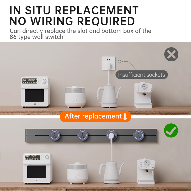 Rail Socket US UN/USB Type-C W - Kitchen Appliances High End ulasan dan harga