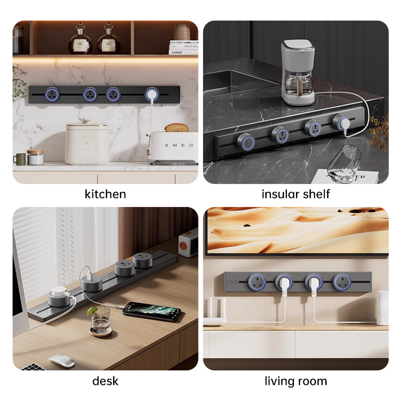 Rail Socket US UN/USB Type-C W - Kitchen Appliances High End ulasan dan harga