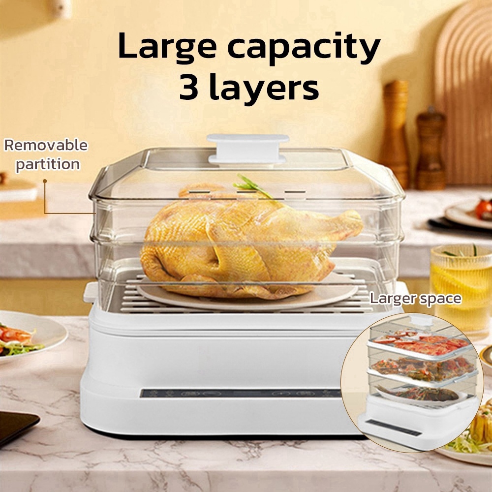 32L Smart Electric Steamer - 3 - Kitchen Appliances Large ulasan dan harga