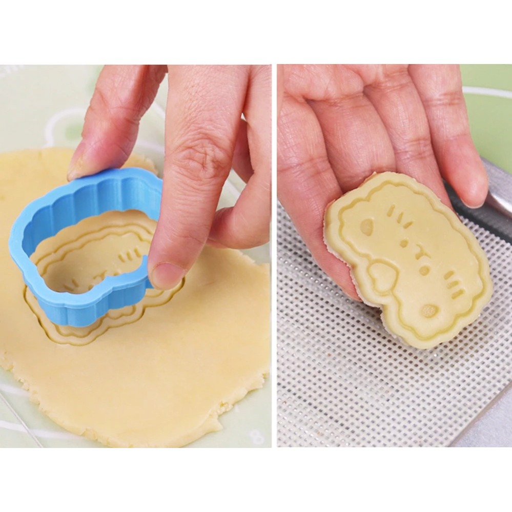 Cookie Mold Stamp Cartoon Saus - Kitchen Appliances Baking ulasan dan harga