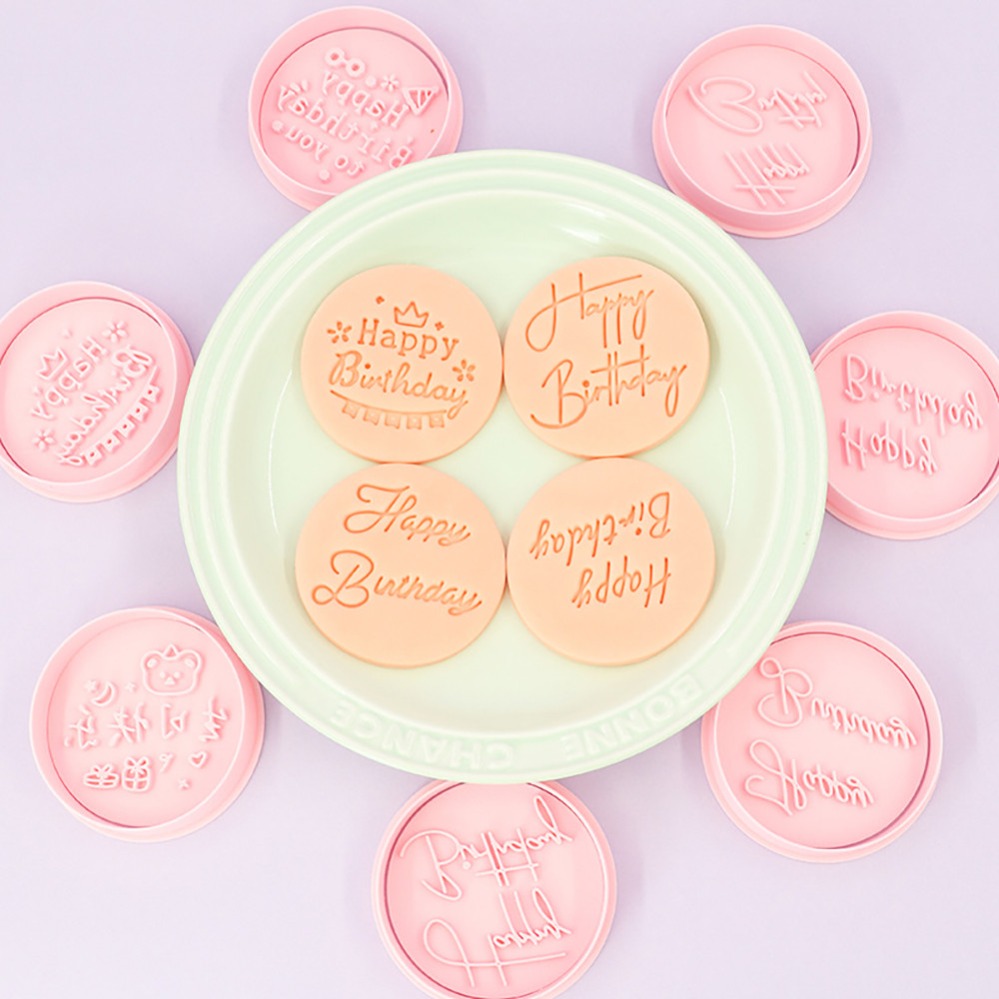 Happy Birthday Cookie Cutters  - Kitchen Appliances Baking ulasan dan harga