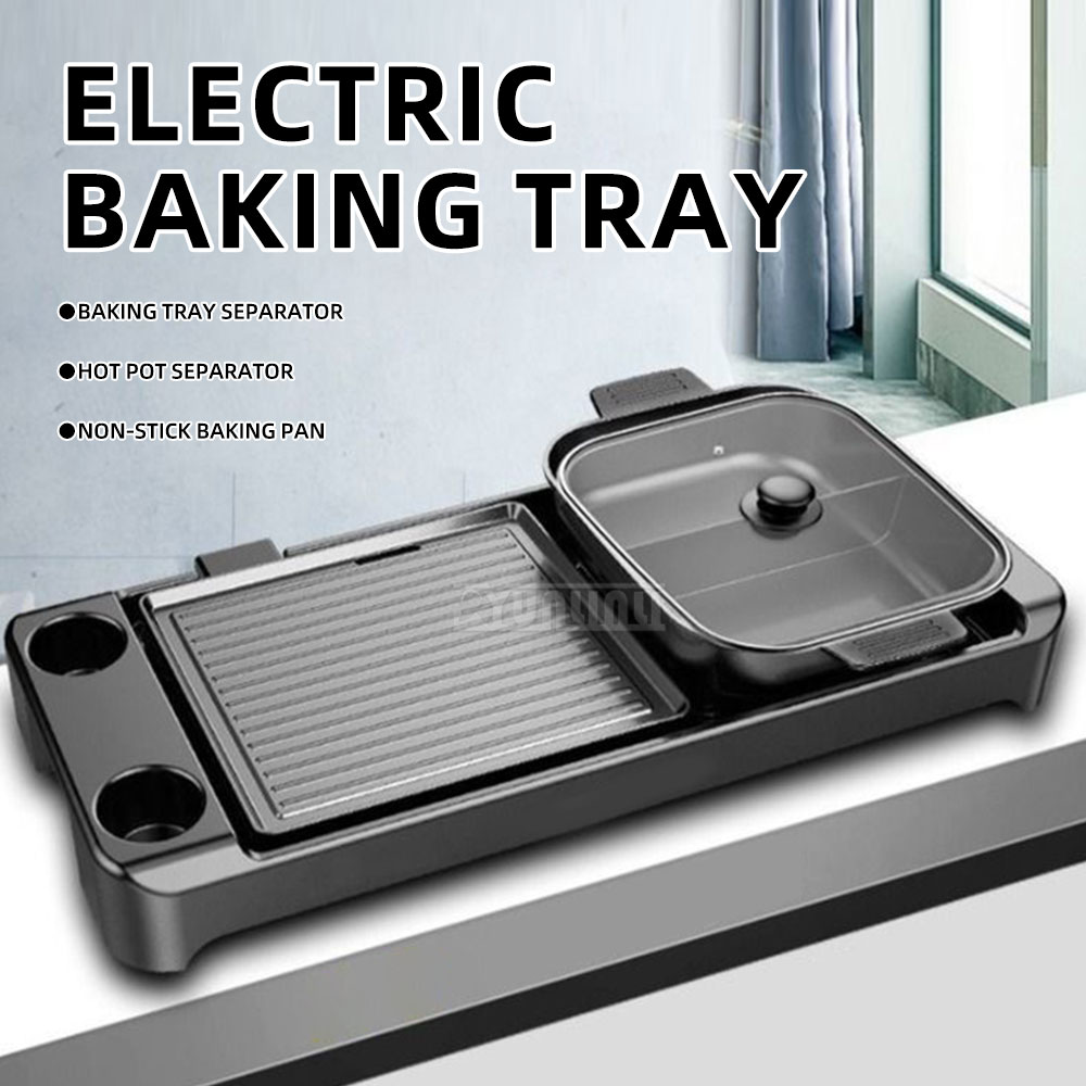 Electric Barbecue Hotpot Stove - Hot Pot Electric ulasan dan harga
