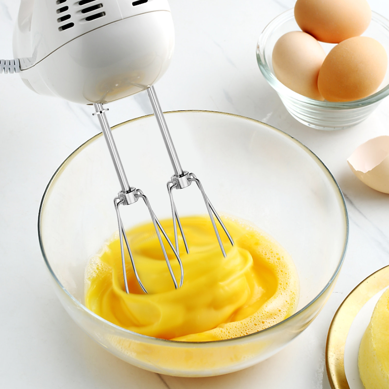 2 Pcs Whisk Electric Mixer Par - Hand Mixer Electric ulasan dan harga