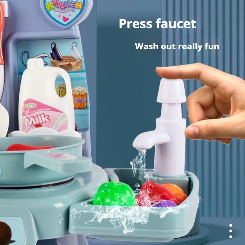 Simulated Kitchen Play Set wit - Kitchen Appliances For Kids ulasan dan harga