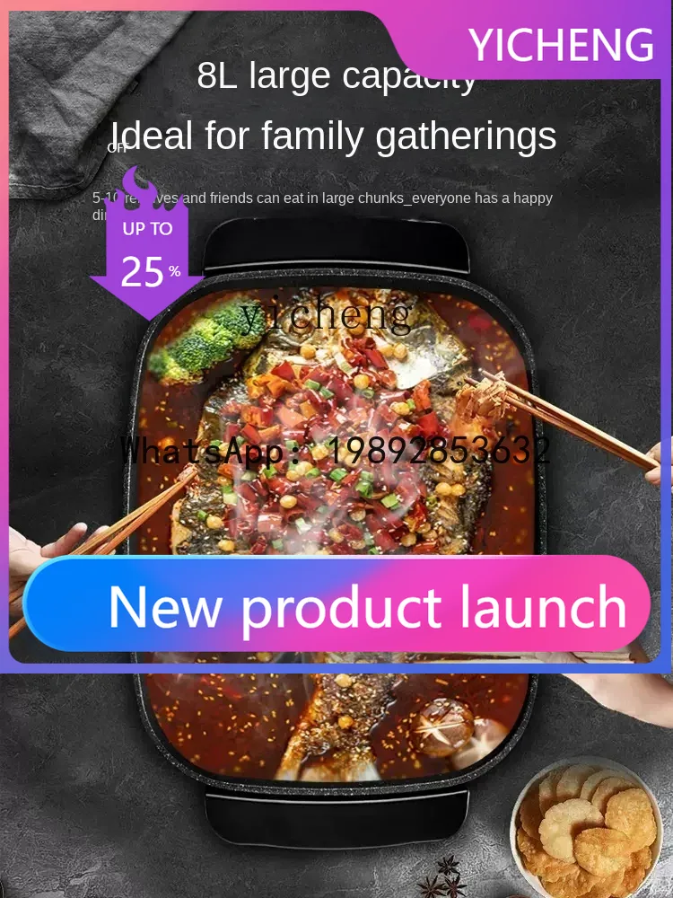 ZZPot Multi-Functional Grilled - Hot Pot Electric ulasan dan harga