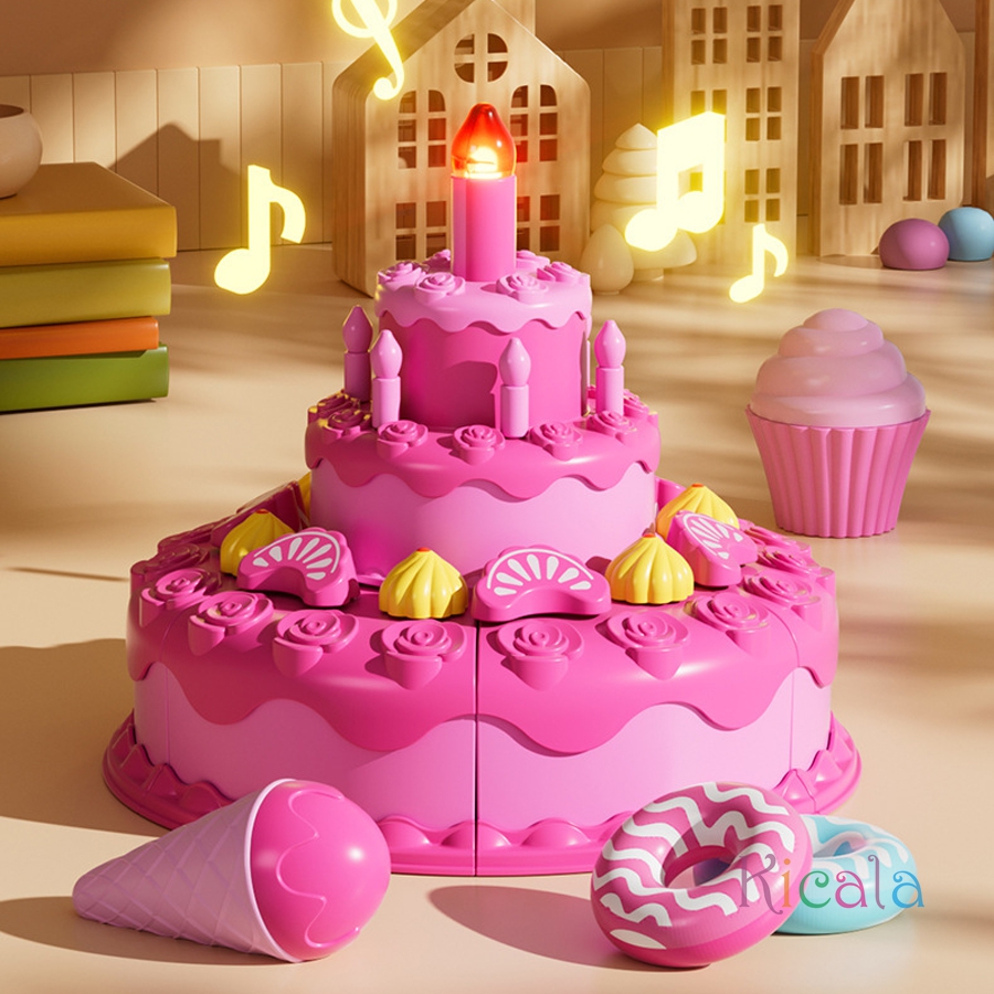 Play House Birthday Cake Cutti - Kitchen Appliances For Kids ulasan dan harga