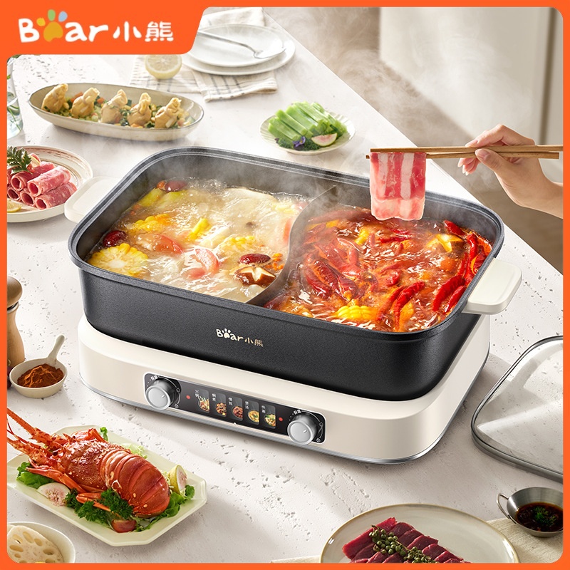 8L Electric Hot Pot Split Type - Hot Pot Electric ulasan dan harga