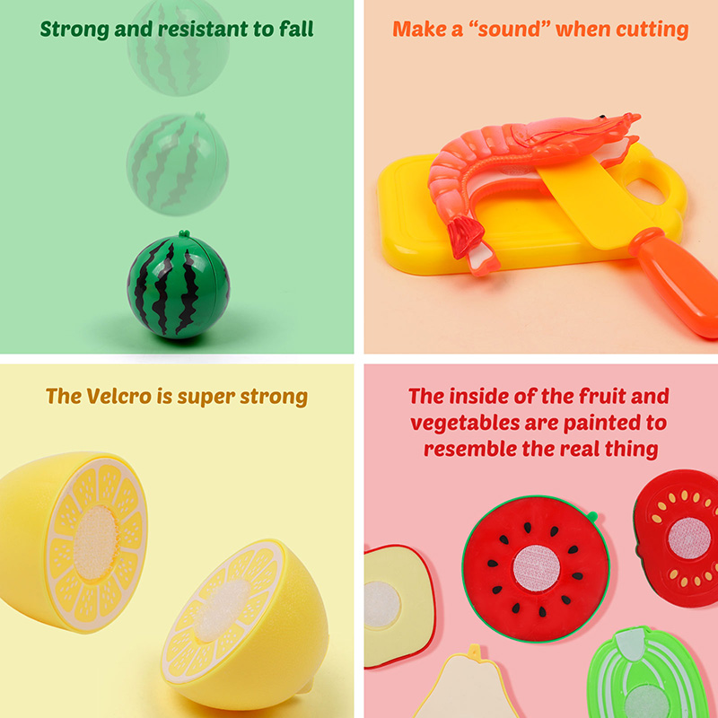Children Toys Cutting Fruits a - Kitchen Appliances For Kids ulasan dan harga