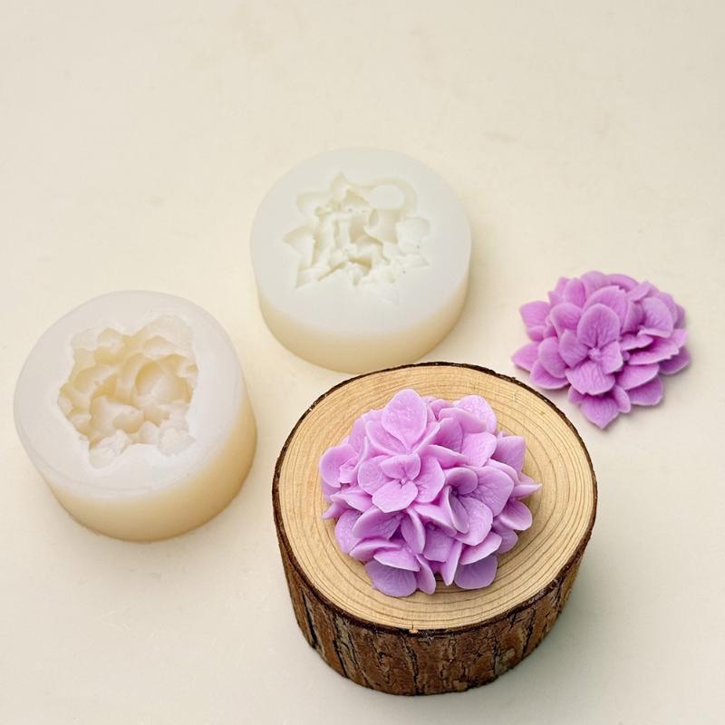 ●Hydrangea Flower Silicone Mol - Kitchen Appliances Baking ulasan dan harga