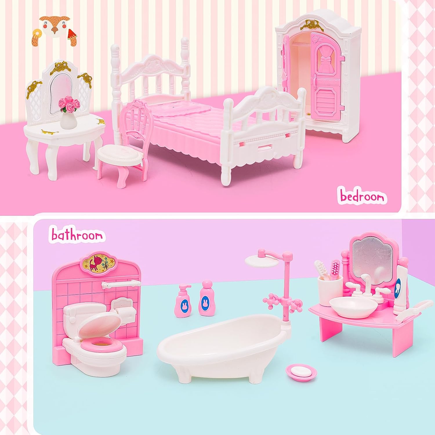 1:12 Dollhouse Ice Cream Truck - Kitchen Appliances For Kids ulasan dan harga