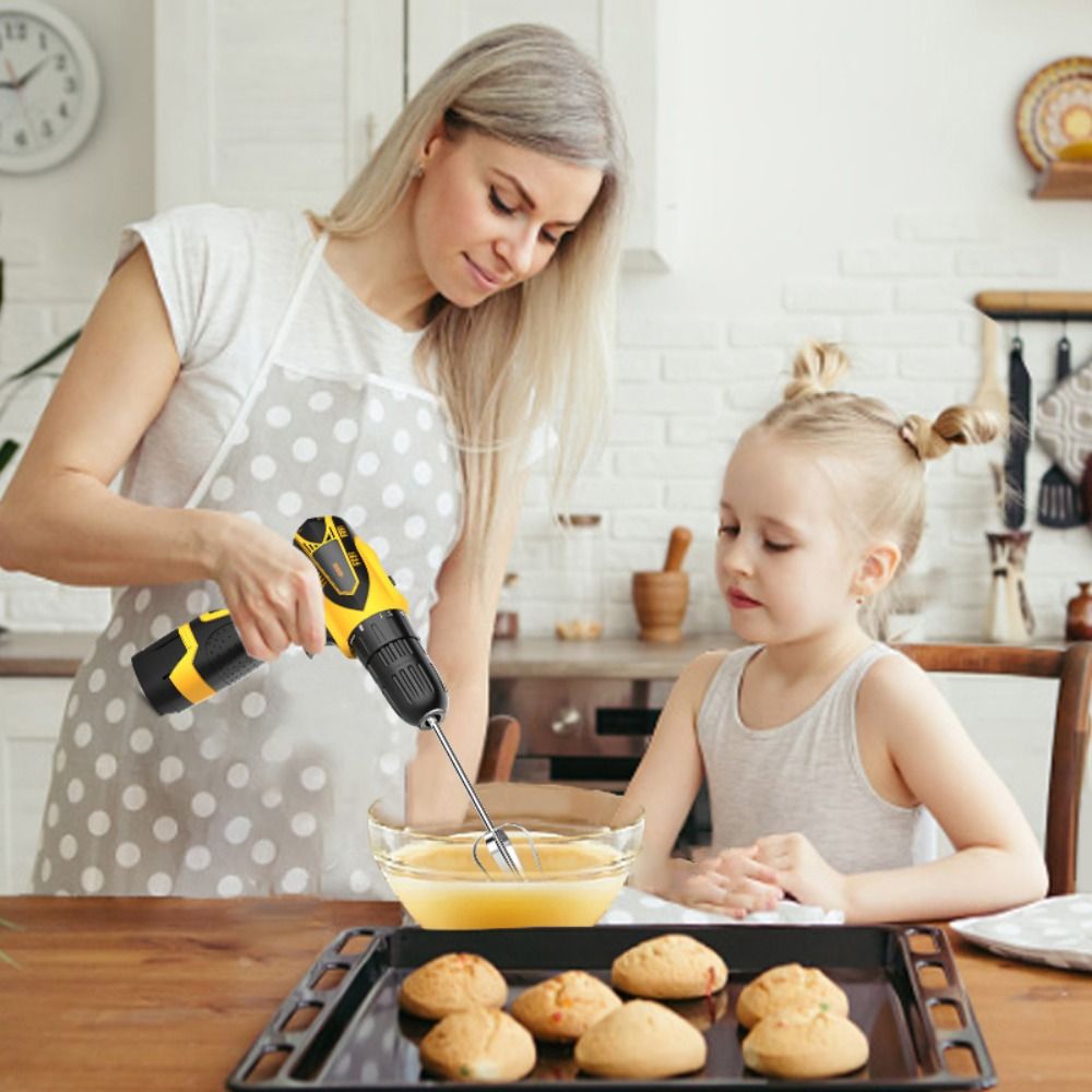 Stainless Steel Egg Beater Mix - Hand Mixer Electric ulasan dan harga