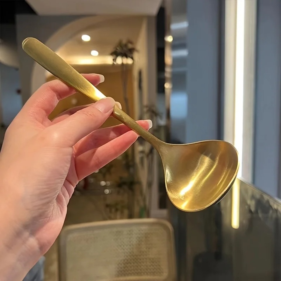 2pcs Golden Stainless Steel La - Kitchen Appliances Large ulasan dan harga