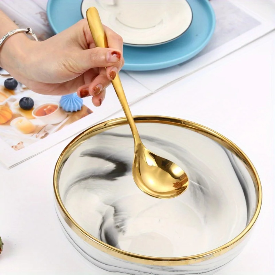2pcs Golden Stainless Steel La - Kitchen Appliances Large ulasan dan harga
