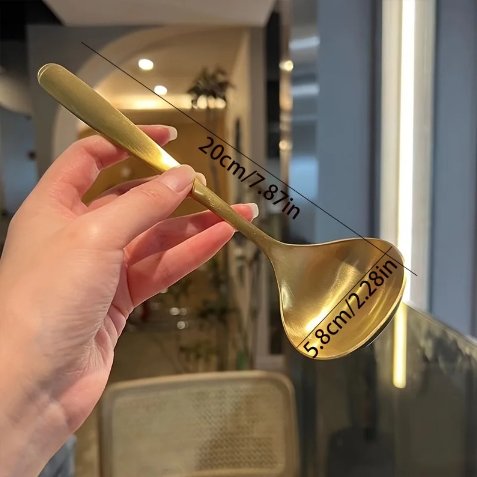 2pcs Golden Stainless Steel La - Kitchen Appliances Large ulasan dan harga