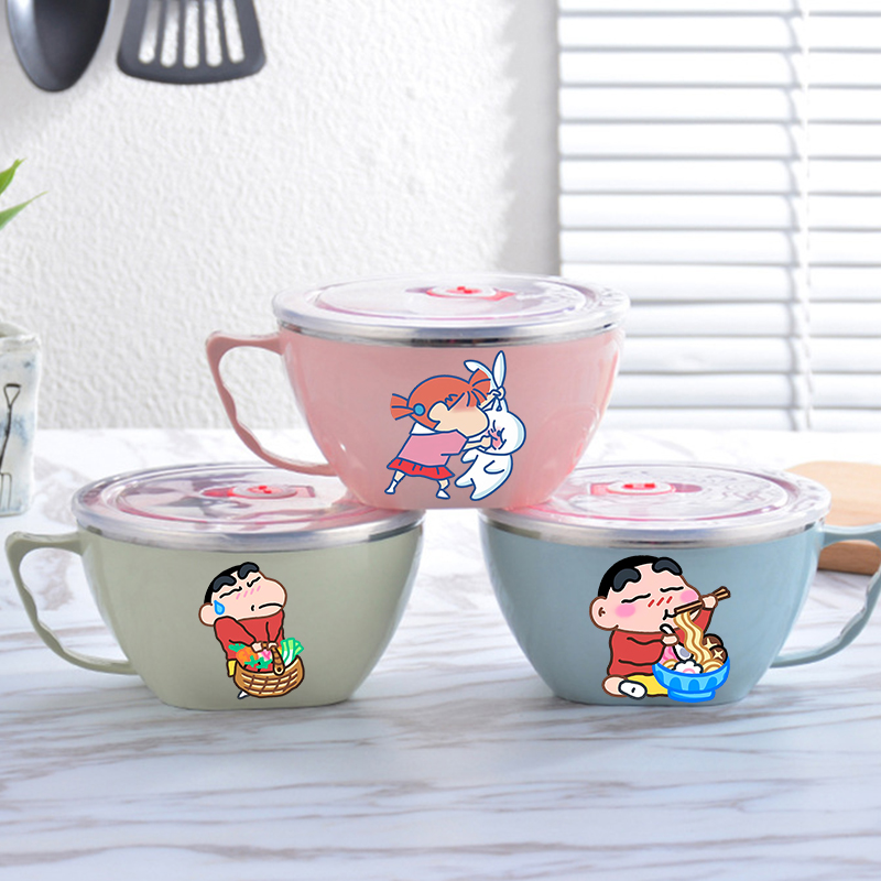 Crayon Shin-chan Noodle Bowl L - Kitchen Appliances Large ulasan dan harga