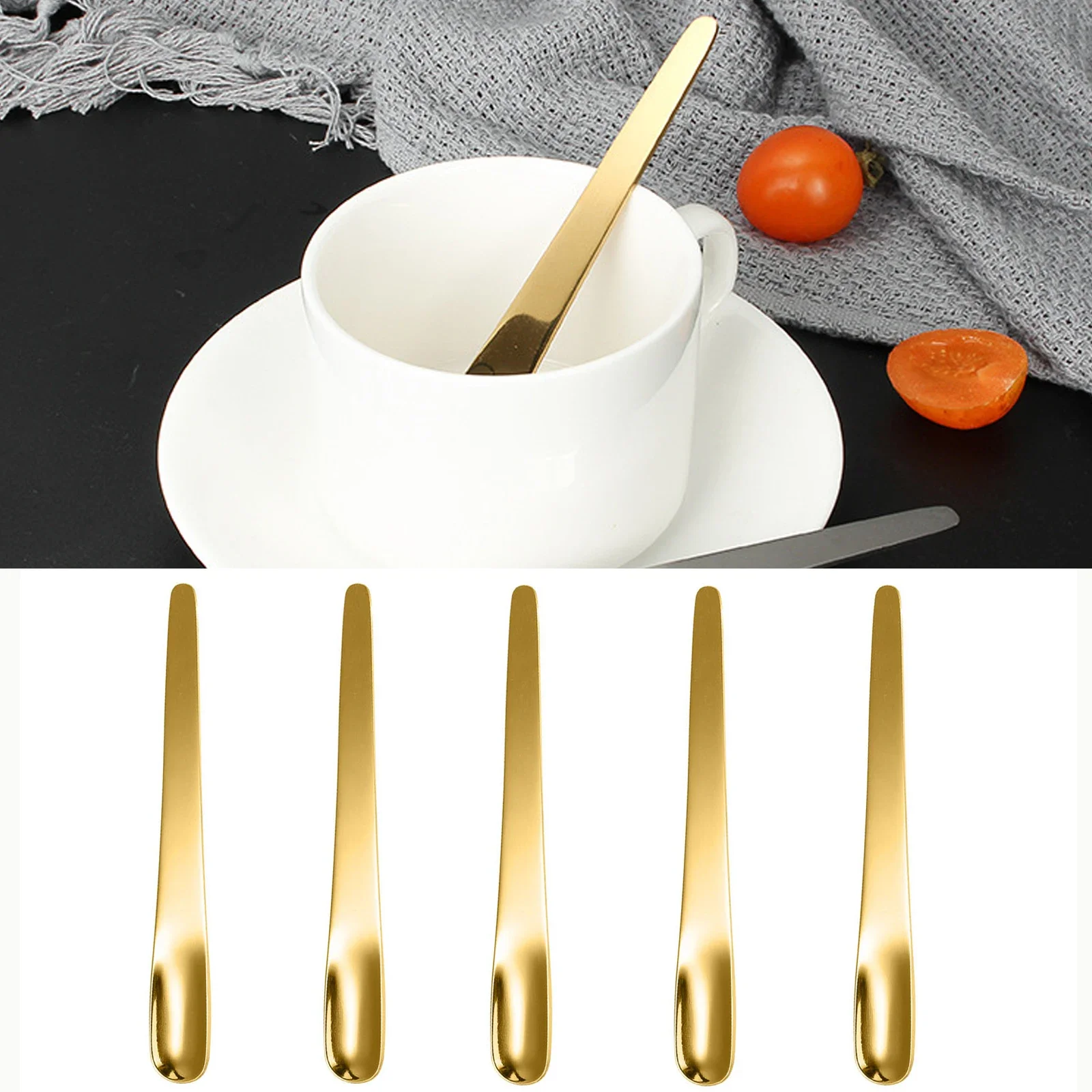 5PCS Coffee Spoon Stainless St - Kitchen Appliances For Sale ulasan dan harga