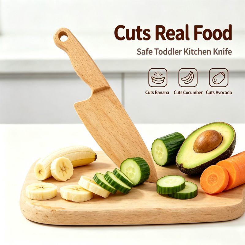 Wooden Kids Knife for Cooking  - Kitchen Appliances For Kids ulasan dan harga