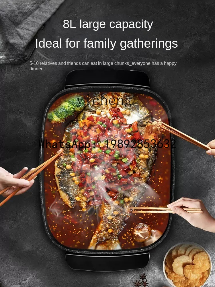 S5  Pot Multi-Functional Grill - Hot Pot Electric ulasan dan harga