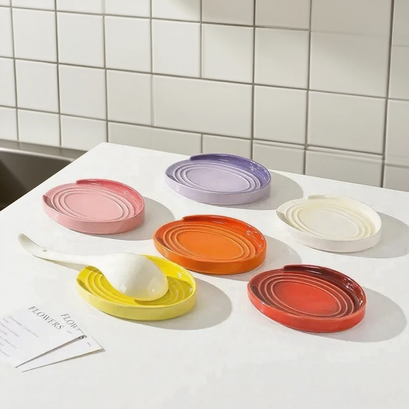 15cm Porcelain Spoon Rest,Kitc - Kitchen Appliances Large ulasan dan harga