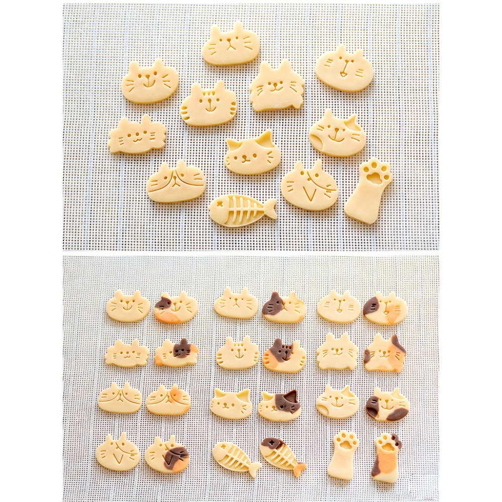 Cute Kitten DIY Stamp Cookie C - Kitchen Appliances Baking ulasan dan harga