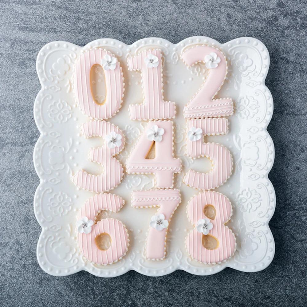 Large Numbers Cookie Cutters B - Kitchen Appliances Baking ulasan dan harga
