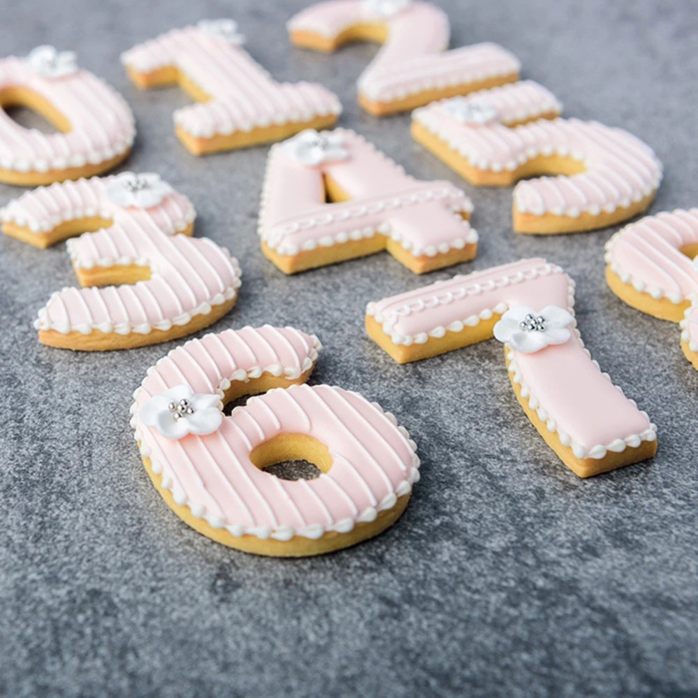 Large Numbers Cookie Cutters B - Kitchen Appliances Baking ulasan dan harga