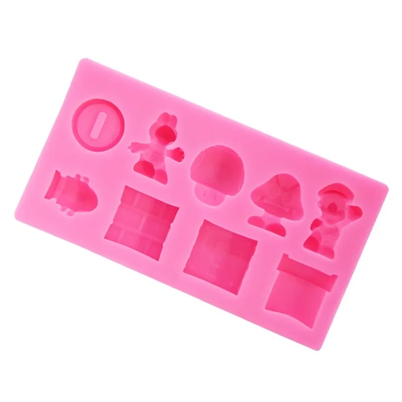 3D Super Mario Bros Cake Mold  - Kitchen Appliances Baking ulasan dan harga