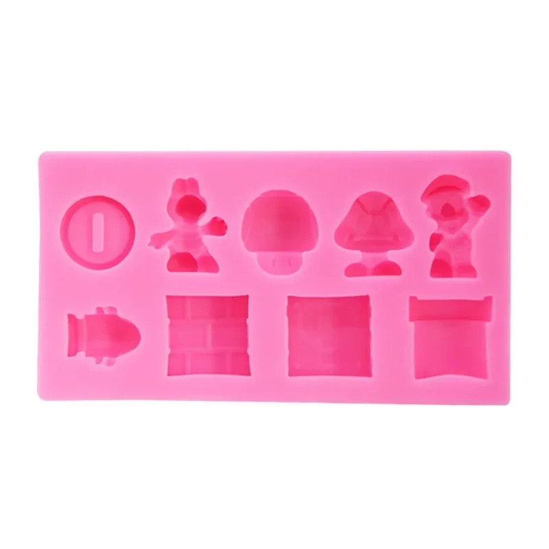 3D Super Mario Bros Cake Mold  - Kitchen Appliances Baking ulasan dan harga