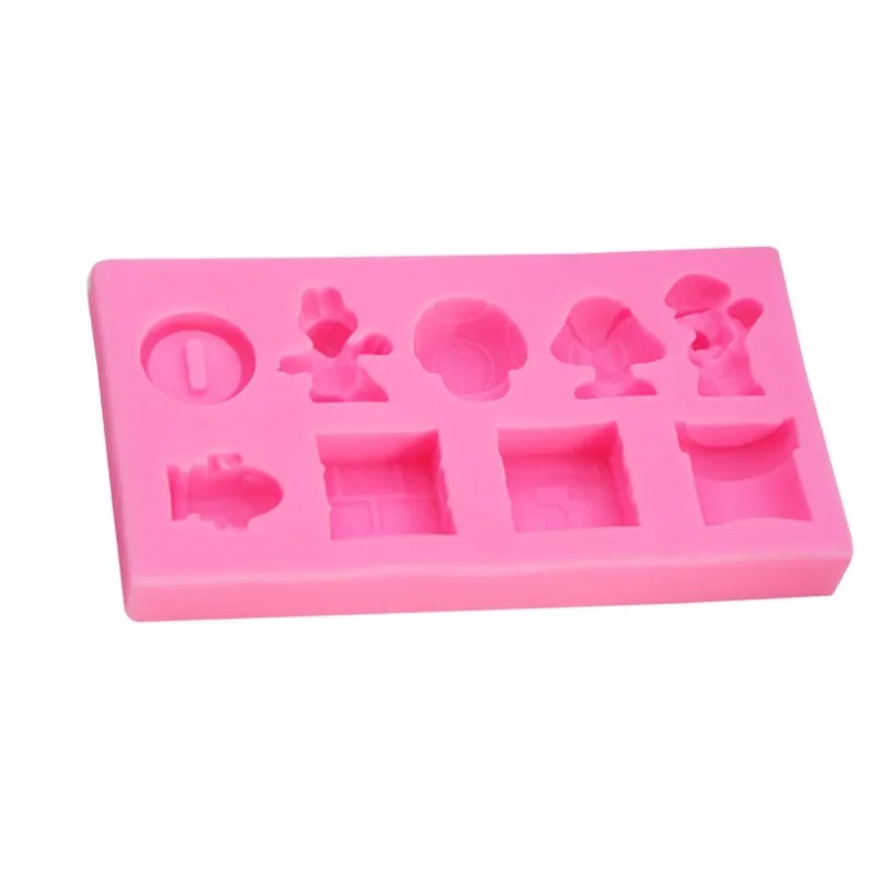 3D Super Mario Bros Cake Mold  - Kitchen Appliances Baking ulasan dan harga