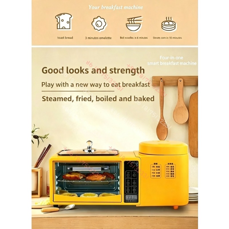 4-in-1 Multifunctional Breakfa - Hot Pot Electric ulasan dan harga
