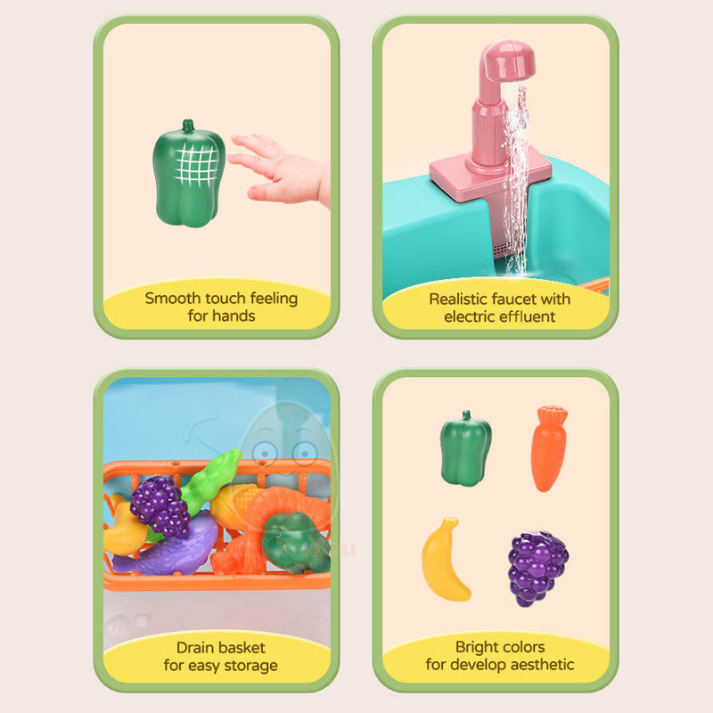 Kids Toy Pretend Play Kitchen  - Kitchen Appliances For Kids ulasan dan harga