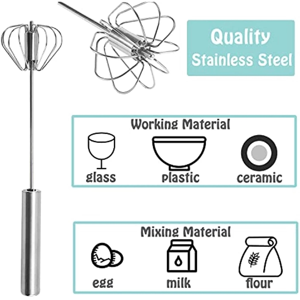 1/3pcs Stainless Steel Egg Bea - Kitchen Appliances For Sale ulasan dan harga
