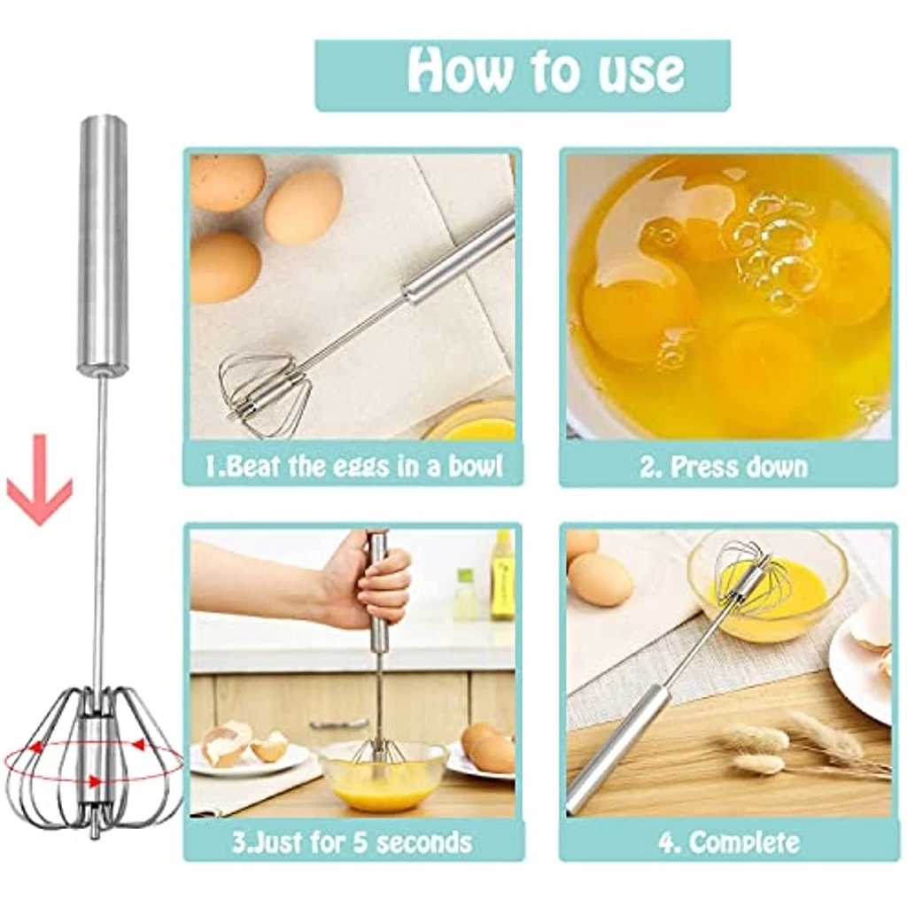 1/3pcs Stainless Steel Egg Bea - Kitchen Appliances For Sale ulasan dan harga