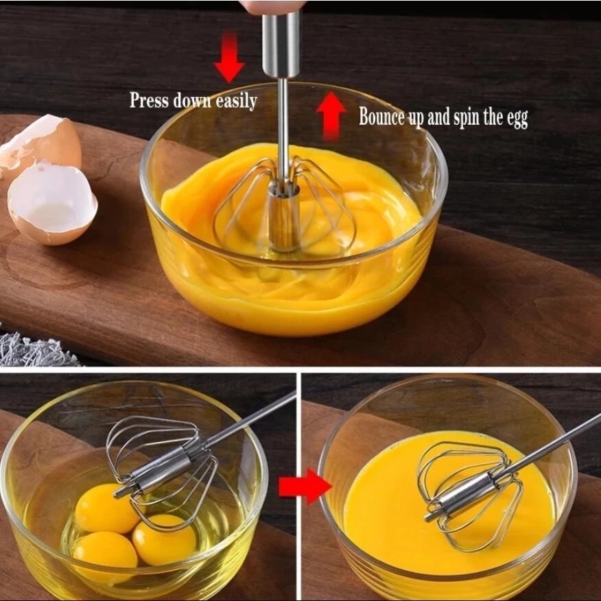 1/3pcs Stainless Steel Egg Bea - Kitchen Appliances For Sale ulasan dan harga