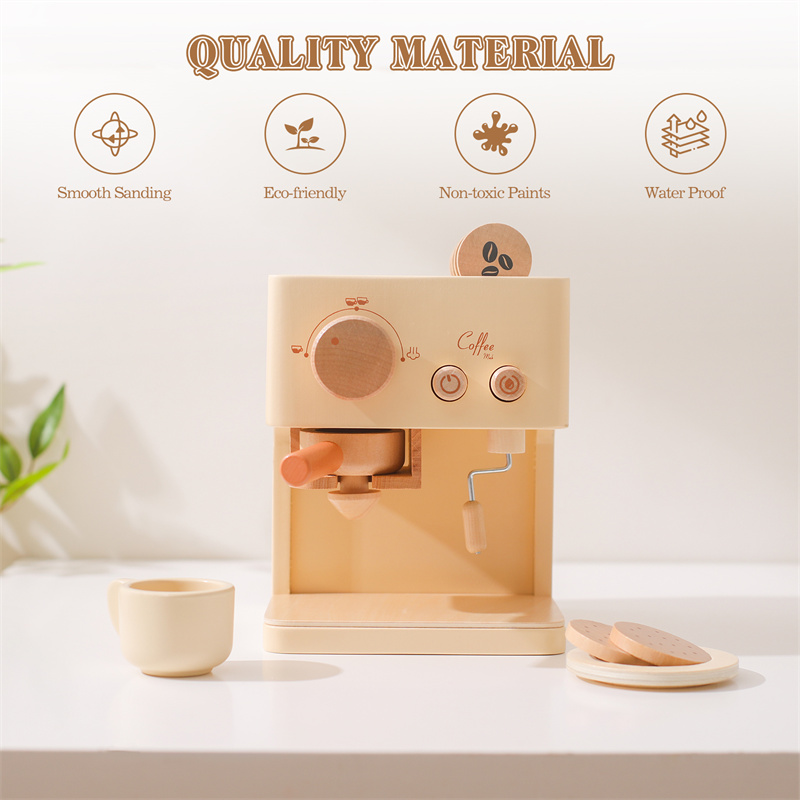 Kids Wooden Montessori Toy Set - Kitchen Appliances For Kids ulasan dan harga