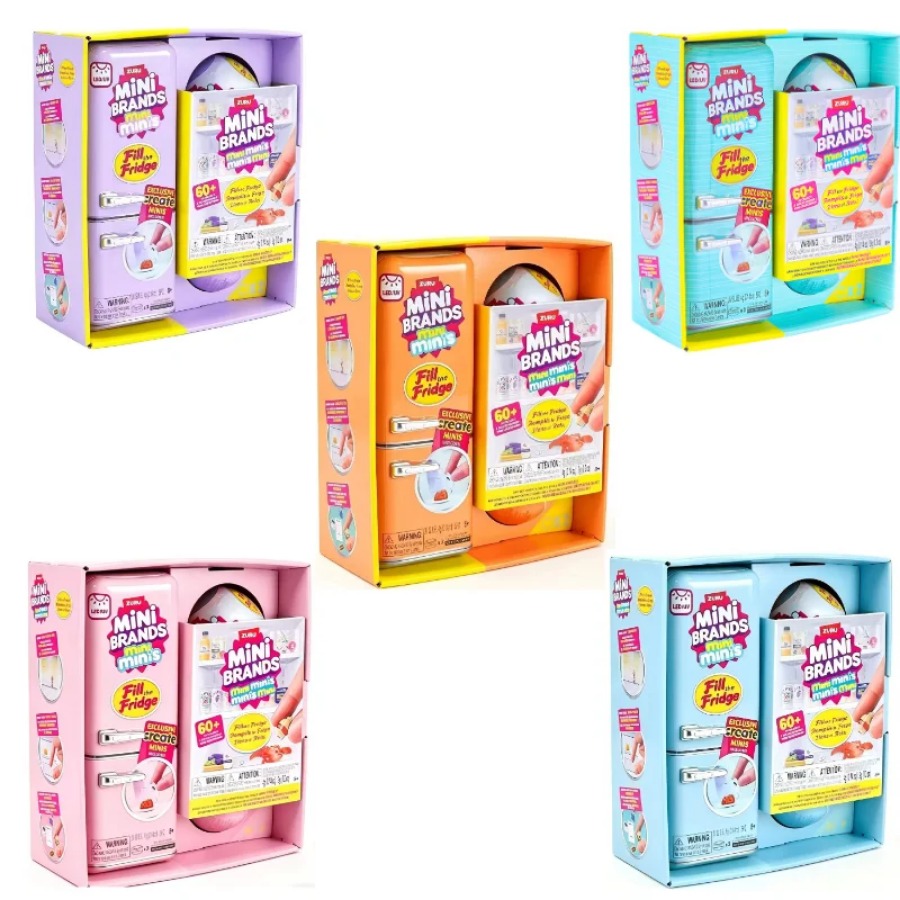 ZURU 5 Surprise Mini Fridge Ba - Kitchen Appliances For Kids ulasan dan harga