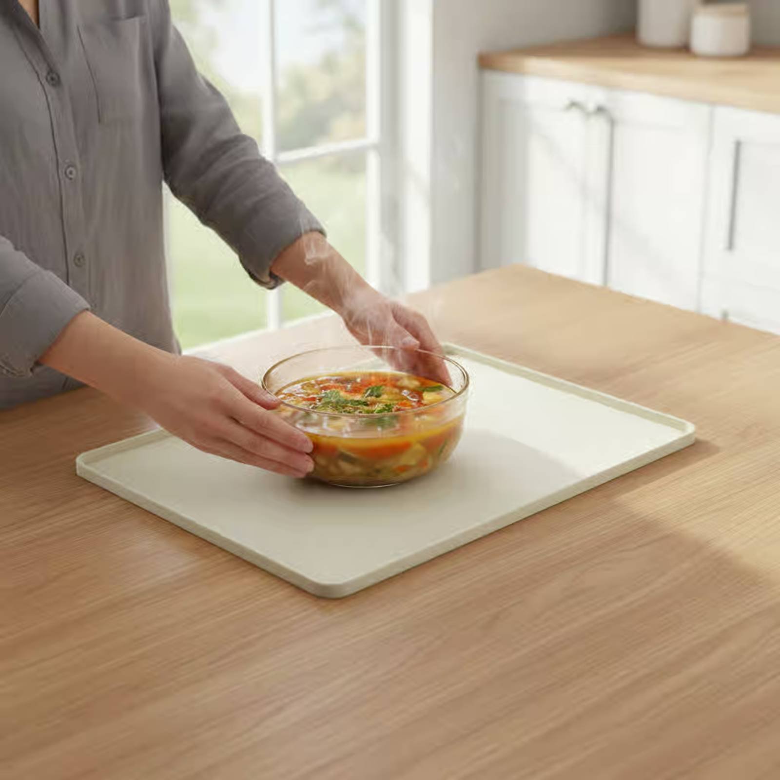 Silicone Microwave Top Mat Fle - Kitchen Appliances Baking ulasan dan harga